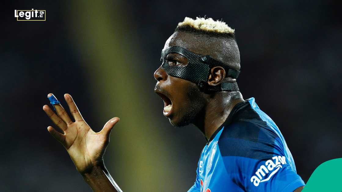 Victor Osimhen, Serie A, Fiorentina, Italy, Napoli. Victor Osimhen, Serie A, Fiorentina, Italy, Napoli.