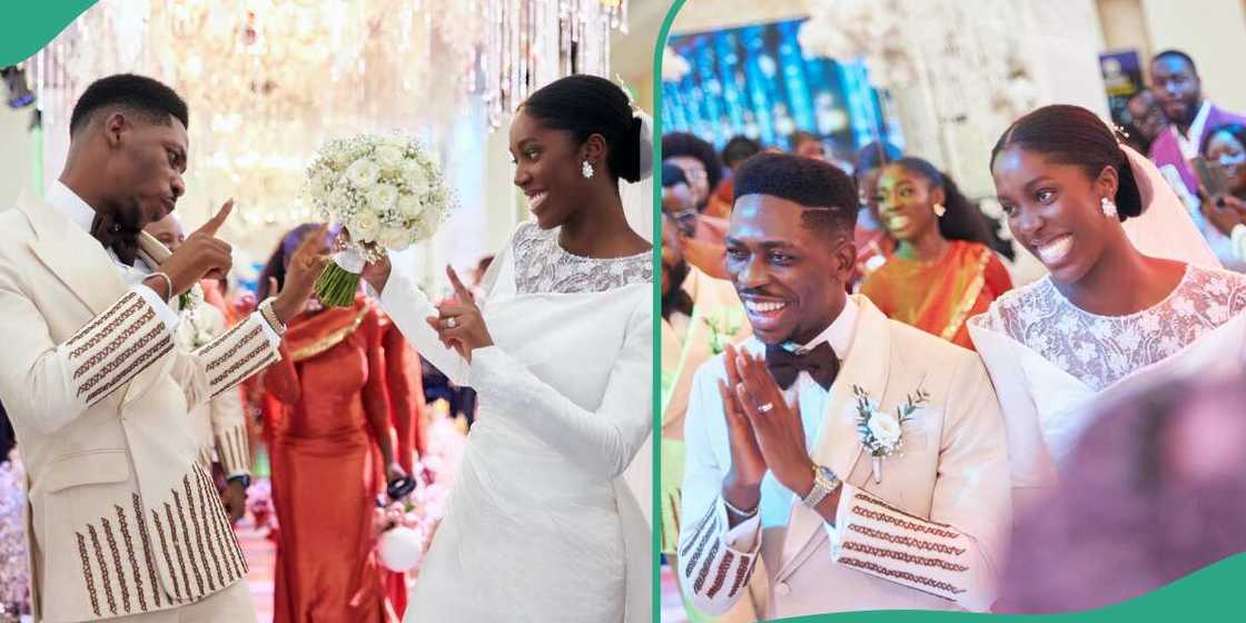 Lady shares experience after she travelled to Accra for Moses Bliss' wedding Lady shares experience after she travelled to Accra for Moses Bliss' wedding