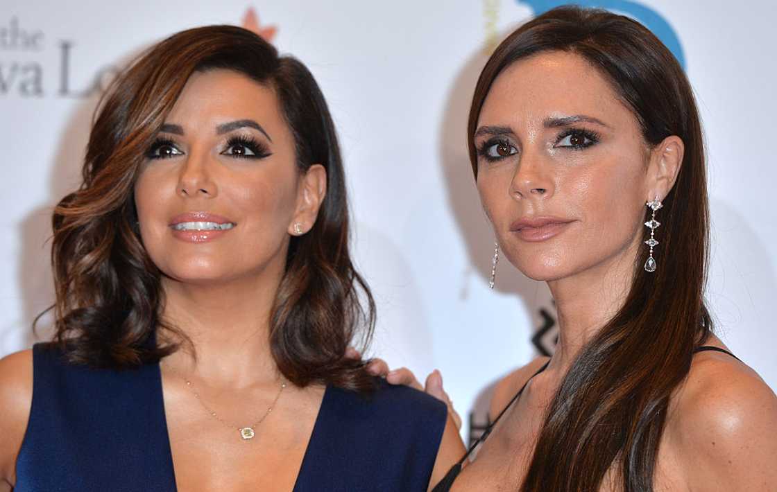 Eva Longoria and Victoria Beckham in London, England Eva Longoria and Victoria Beckham in London, England