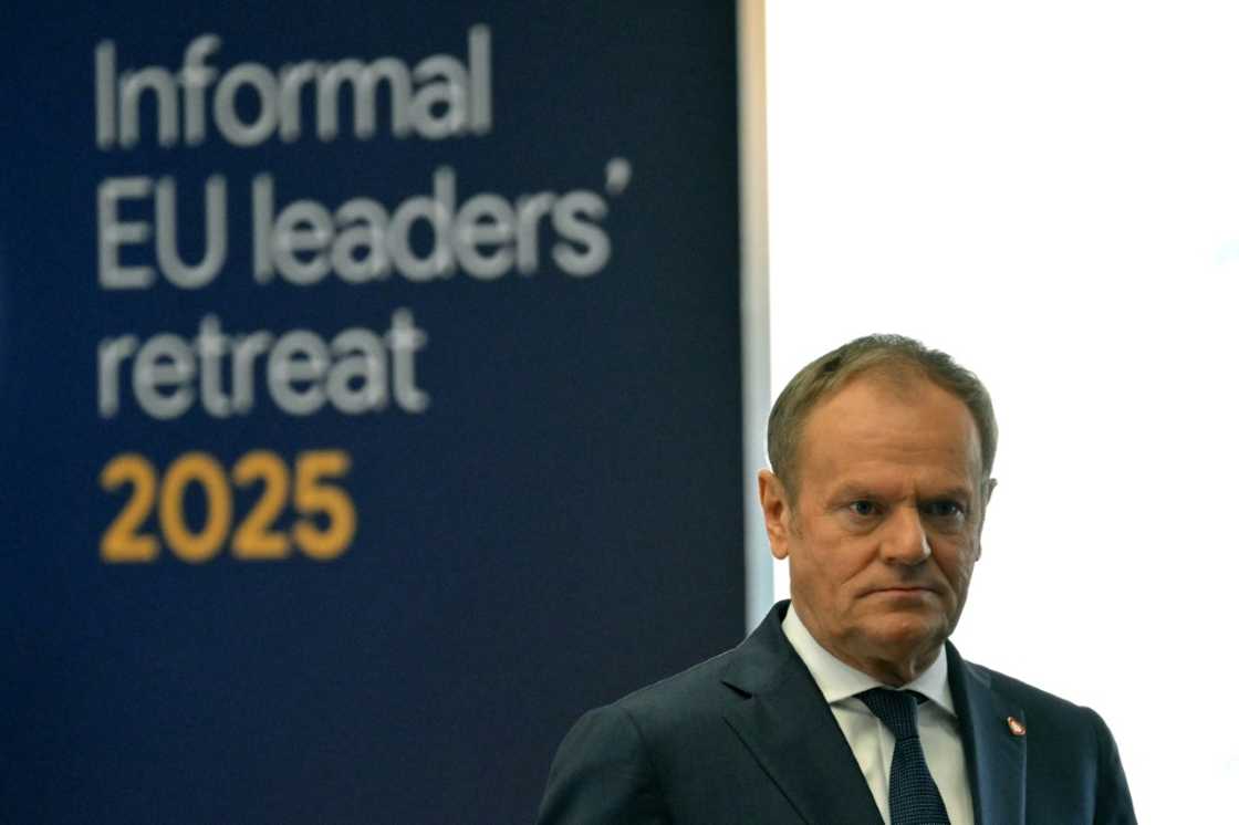 Polish Prime Minister Donald Tusk said everything must be done to avoid a 'totally unnecessary and stupid' trade war Polish Prime Minister Donald Tusk said everything must be done to avoid a 'totally unnecessary and stupid' trade war