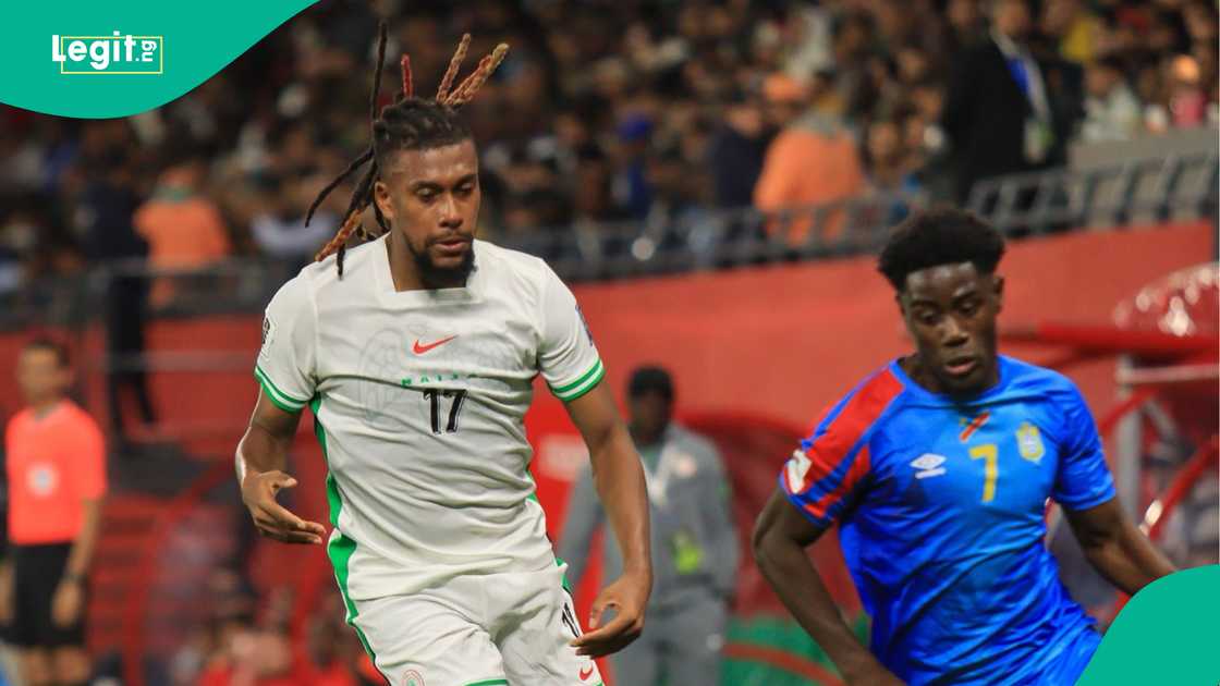 Alex Iwobi, Nathanael Mbuku, Super Eagles, Nigeria, DR Congo.