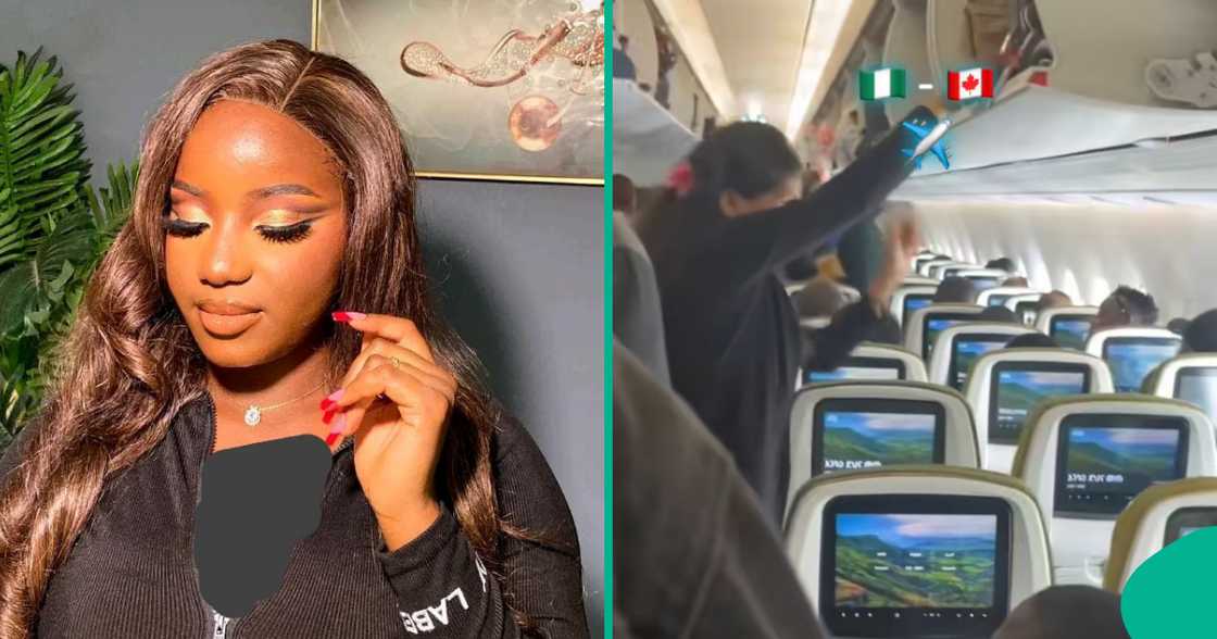 Nigerian lady documents her relocation journey to Canada.