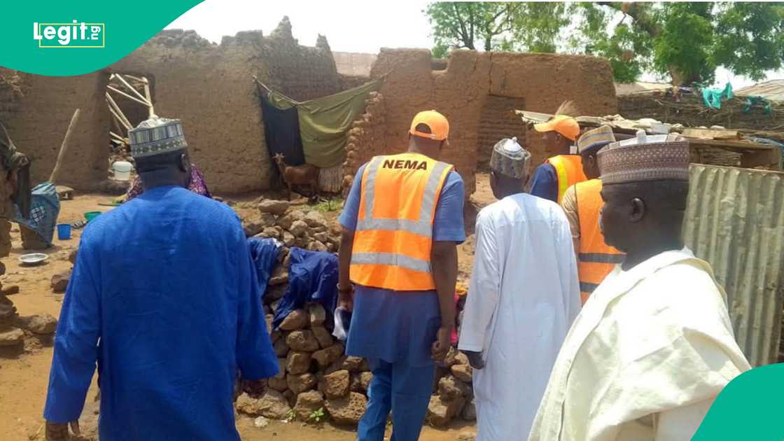 Gidajen da suka rushe a Sokoto
