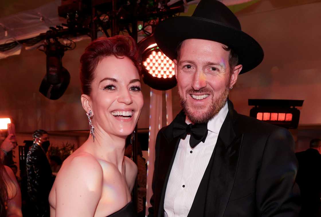 Britt Lower and Kenna Kennor at the 80th Golden Globes Viewing and After Party Britt Lower and Kenna Kennor at the 80th Golden Globes Viewing and After Party