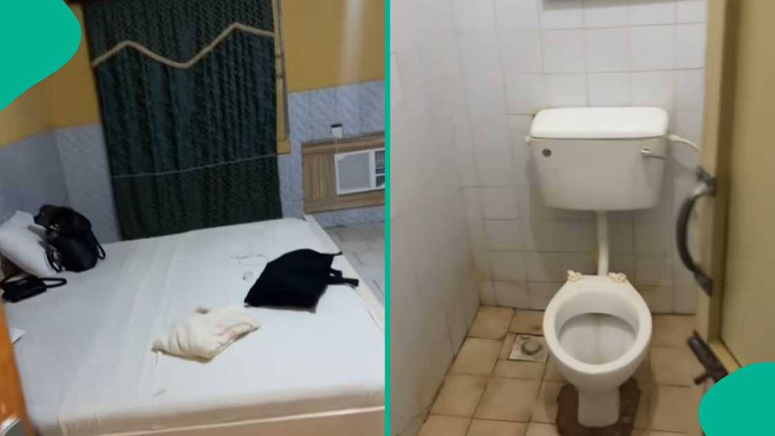 Lady and her friend pay N10,000 to lodge in hotel. Lady and her friend pay N10,000 to lodge in hotel.