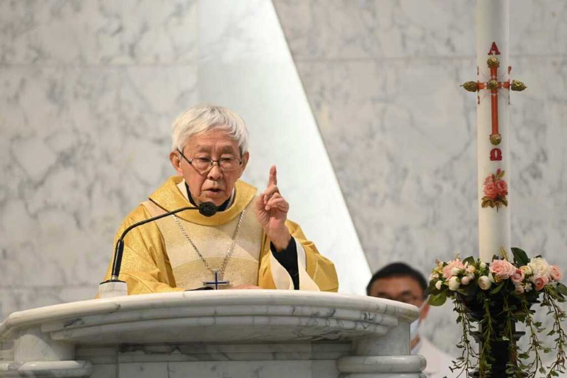 Cardinal Joseph Zen was among six people convicted in Hong Kong over their running of a defence fund for arrested anti-government protesters Cardinal Joseph Zen was among six people convicted in Hong Kong over their running of a defence fund for arrested anti-government protesters