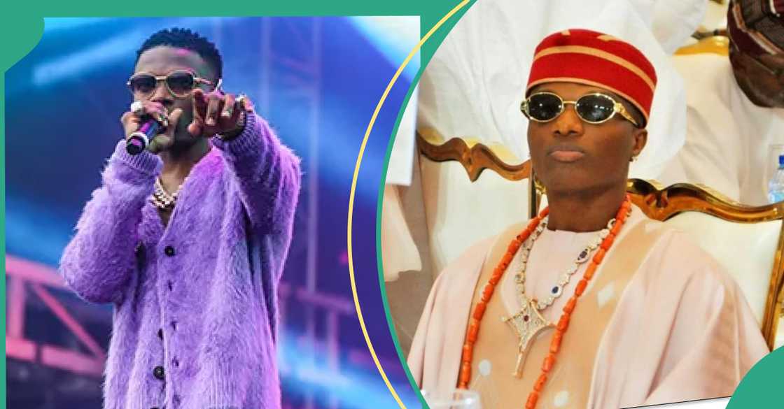 Wizkid causes stir after pouring water on crowd mid-performance Wizkid causes stir after pouring water on crowd mid-performance