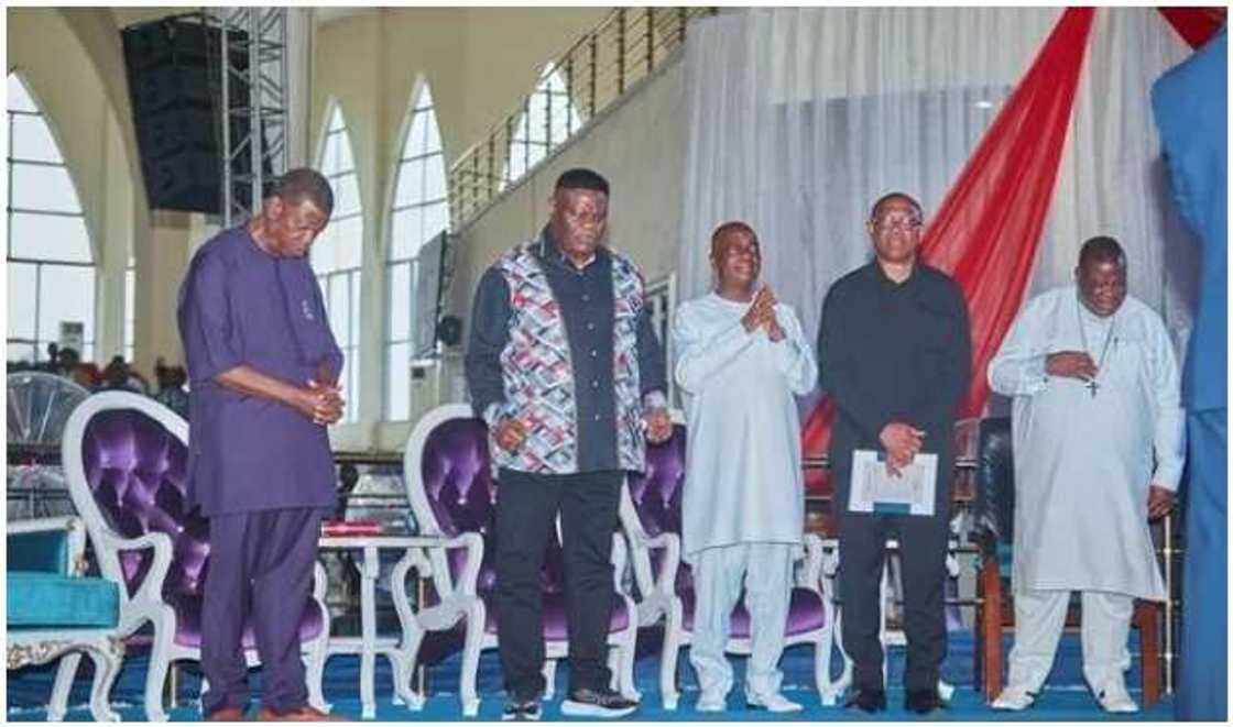 Peter Obi, men of God Peter Obi, men of God