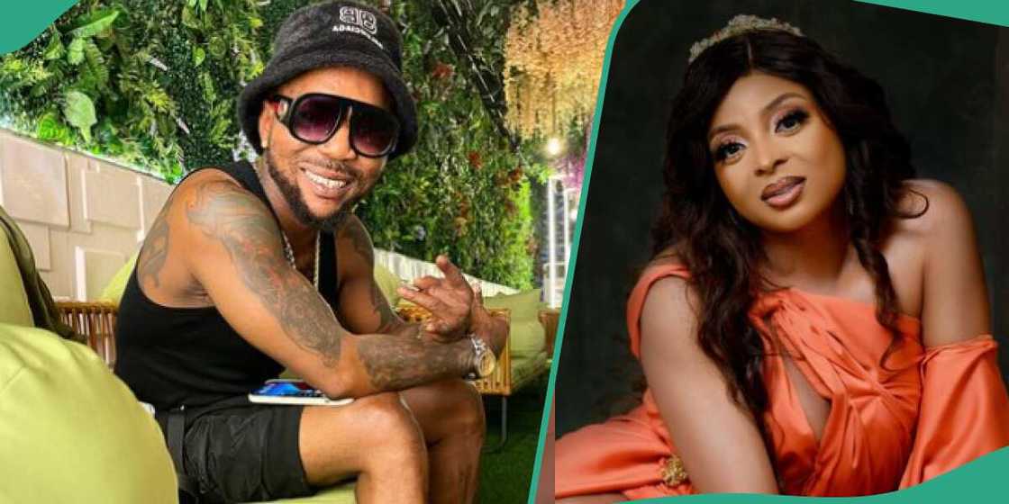 Singer Oritsefemi says he found out he had a third child online while married to Nabila.