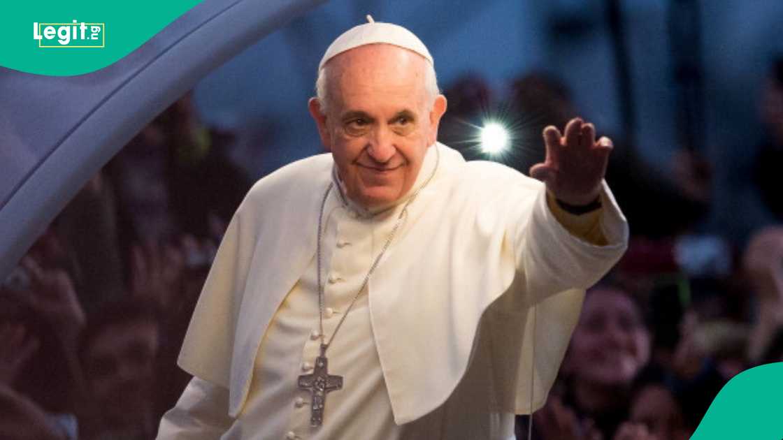 Late Pope Francis who died on Monday, April 21. Late Pope Francis who died on Monday, April 21.
