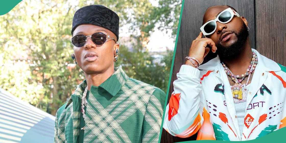 Wizkid replies Davido in X war.