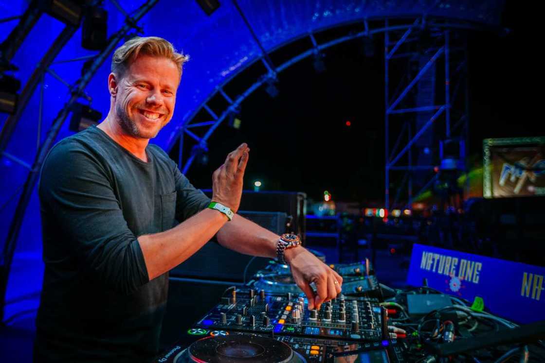 DJ Ferry Corsten performs in Kastellaun, Germany