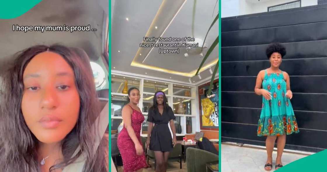 Wow! Emotional reunion: Young lady meets her biological sister for the first time, breaks silence