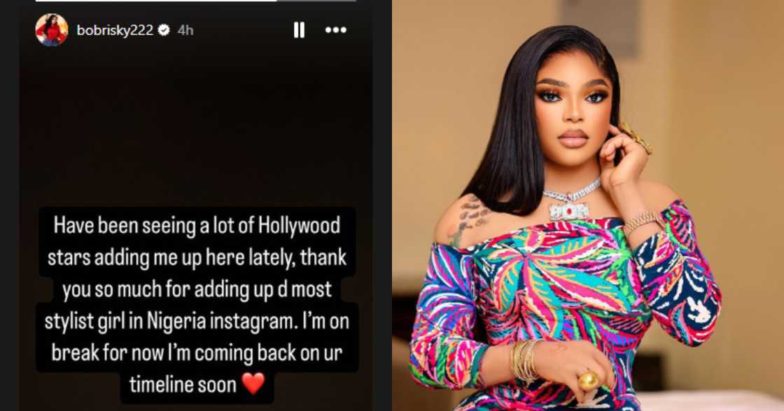 Bobrisky shares update from London