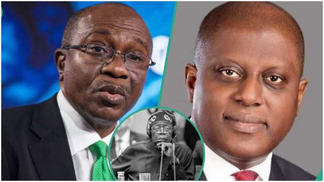 Olayemi Cardoso/Godwin Emefiele/Bola Tinubu/CBN