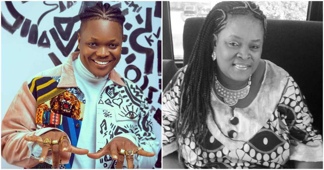 Eltee Skhillz and late mum, actress Henrietta Kosoko Eltee Skhillz and late mum, actress Henrietta Kosoko