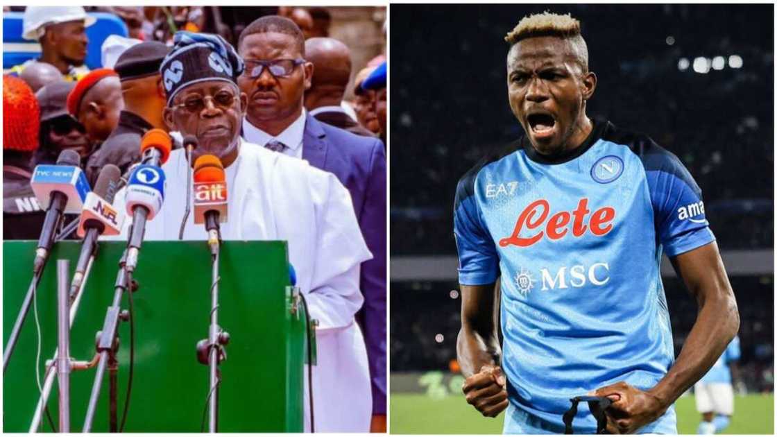 Bola Tinubu/Victor Osimhen, NAPOLY, Italian League