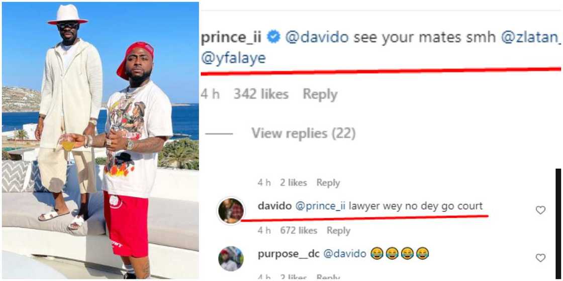 Davido's lawyer calls him out Davido's lawyer calls him out