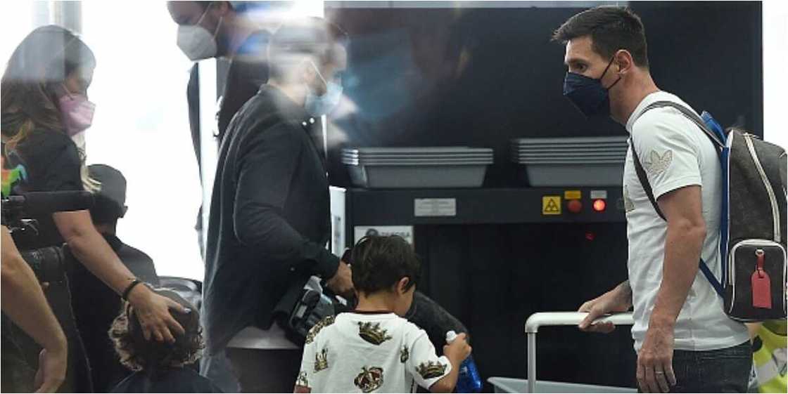 Lionel Messi, family jet out to Paris to complete historical move to PSG Lionel Messi, family jet out to Paris to complete historical move to PSG