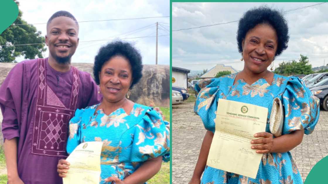 Woman becomes a school principal after 30 years.