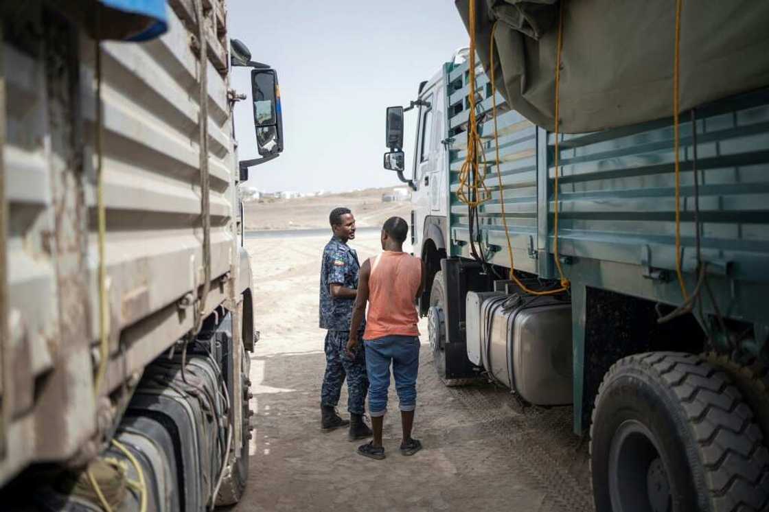 After a three-month hiatus, the government in April authorised the delivery of desperately needed aid by land to Tigray After a three-month hiatus, the government in April authorised the delivery of desperately needed aid by land to Tigray