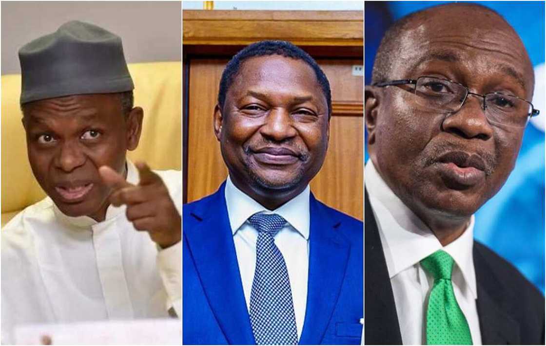 El-Rufai, Malami, Emefiele