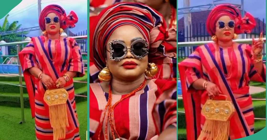 Elegant woman at Ojude Oba festival. Elegant woman at Ojude Oba festival.