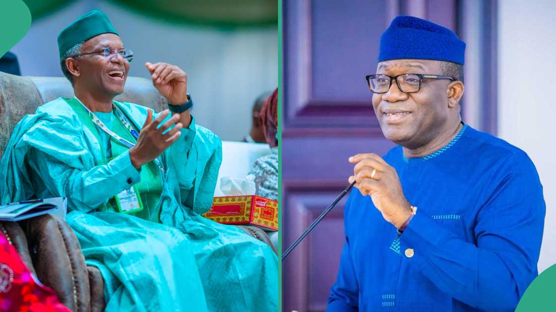 Kayode Fayemi, the immediately past governor of Ekiti state, has reacted to his defection rumour amid Nasir El-Rufai's dumping of the APC for the SDP. Kayode Fayemi, the immediately past governor of Ekiti state, has reacted to his defection rumour amid Nasir El-Rufai's dumping of the APC for the SDP.