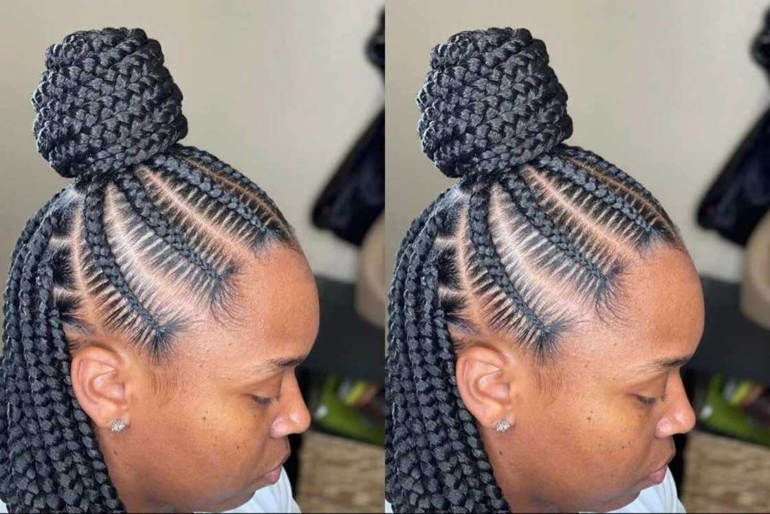 What is the easiest cornrow style?