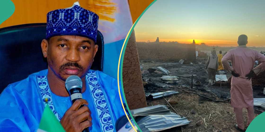 Nigerian governor reacts as fighter Jet targeted at Lakurawa terrorists bombs Sokoto communities Nigerian governor reacts as fighter Jet targeted at Lakurawa terrorists bombs Sokoto communities