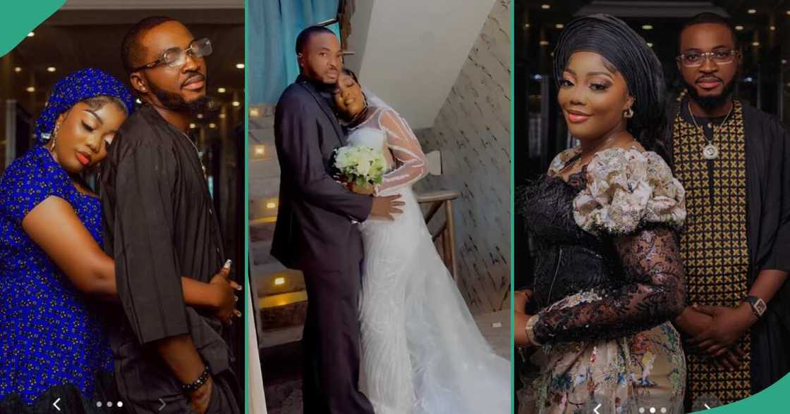Reactions as lady marries her ex-boyfriend, photos and video emerge Reactions as lady marries her ex-boyfriend, photos and video emerge