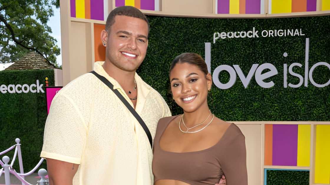 Marco Donatelli and Hannah Wright from Love Island.