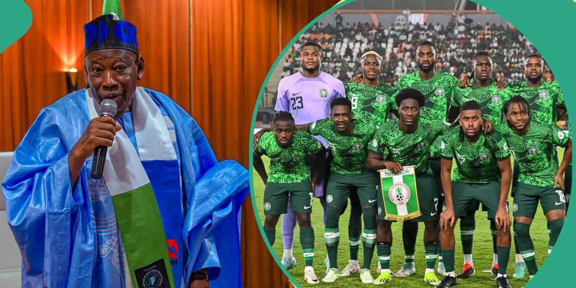 Ganduje, AFCON, APC, Ivory Coast, Angola, Super Eagles