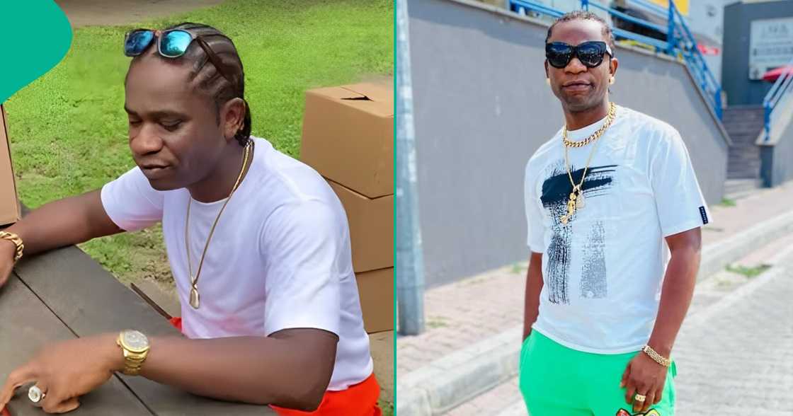 Speed Darlington shares video of long awaited diss track after his recent face-off with Burna Boy.