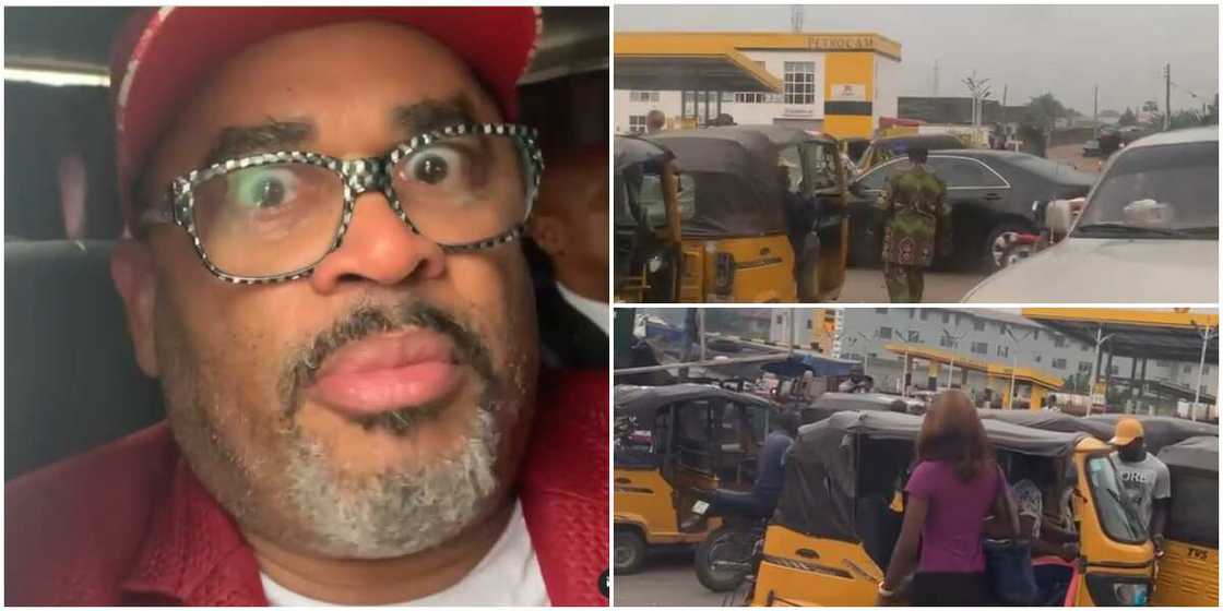 US gospel singer Byron Cage shares Lagos traffic experience.