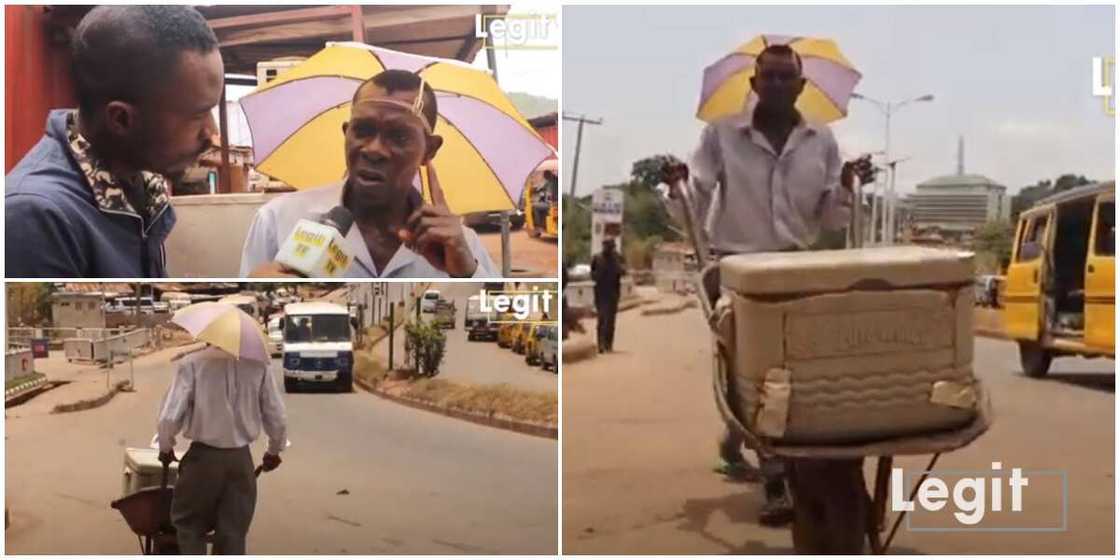 30-year-old Man Shares Touching Story of Why He Hawks Sachet Water on the Streets