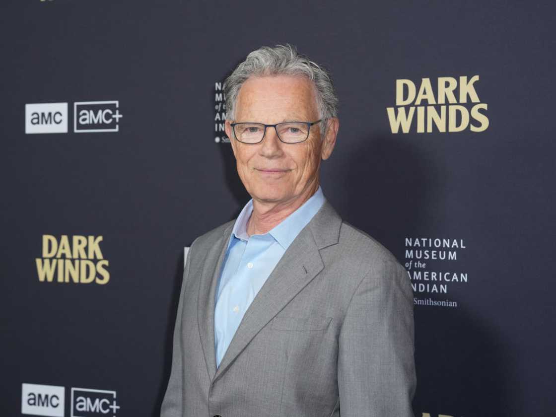 Bruce Greenwood in New York City. Bruce Greenwood in New York City.