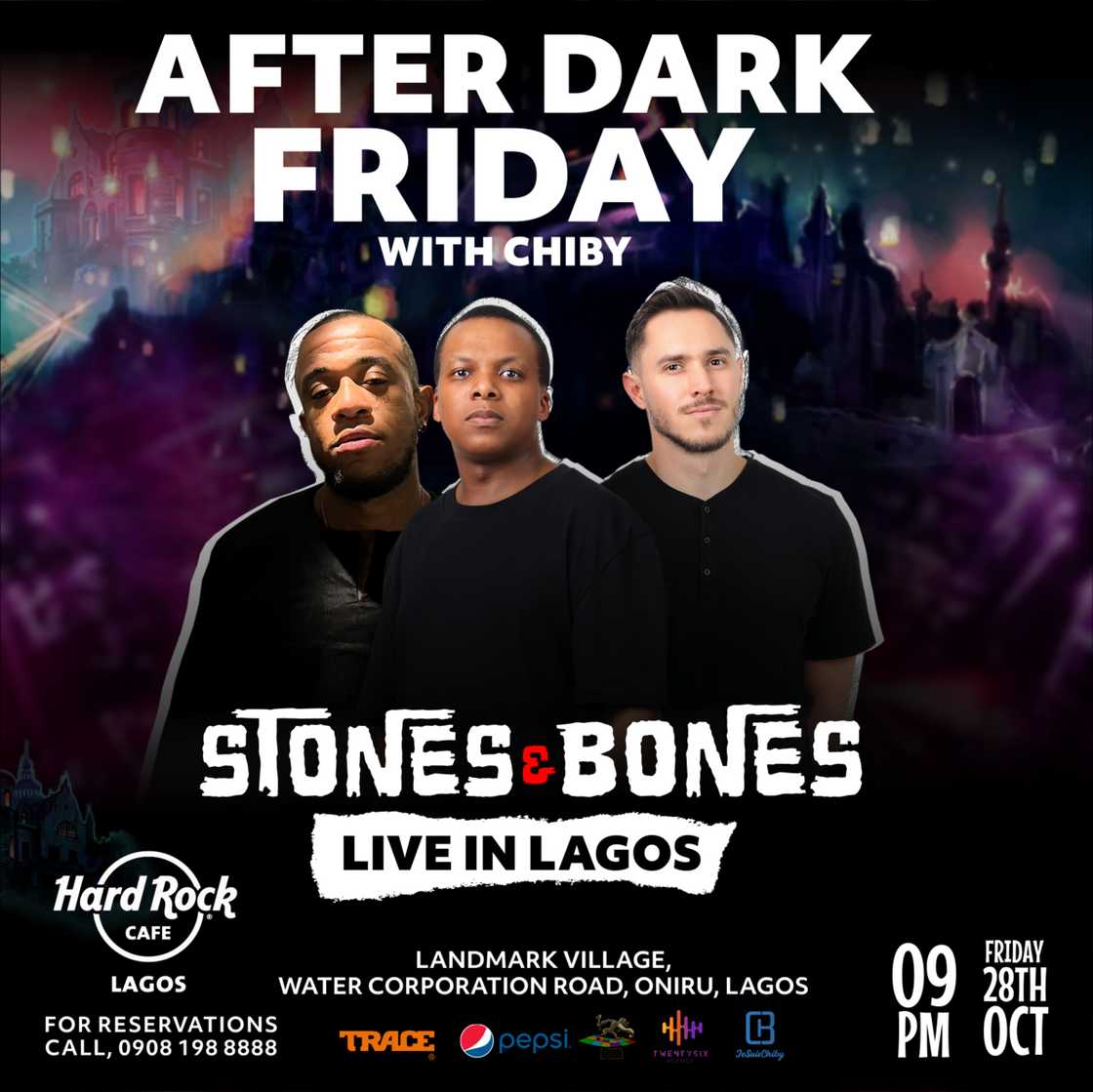Stones & Bones: Pepsi Collaborates With Hard Rock Cafe to Bring Premium Musical Entertainment To Lagos Stones & Bones: Pepsi Collaborates With Hard Rock Cafe to Bring Premium Musical Entertainment To Lagos