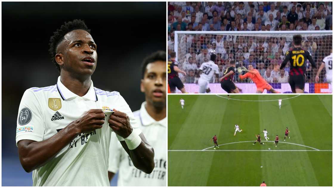 Vinicius Junior, Real Madrid, Manchester City, UEFA Champions League