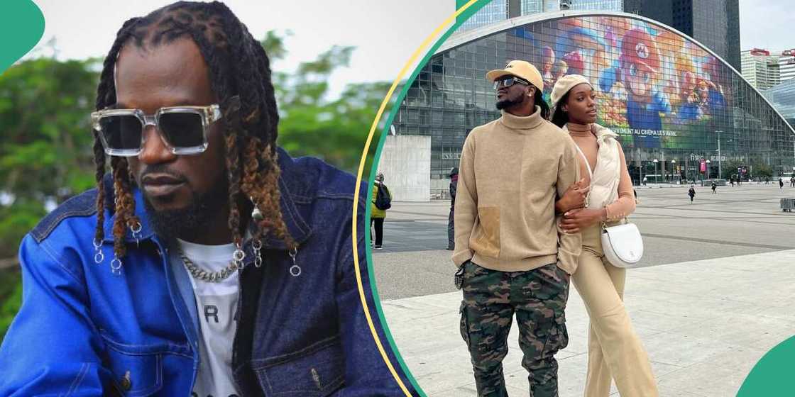 Paul Psquare and his girlfriend Ivy Ifeoma spark debate about love Paul Psquare and his girlfriend Ivy Ifeoma spark debate about love