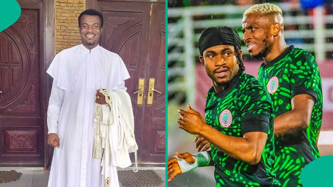 Catholic priest blasts Victor Osimhen over on-field rift with Ademola Lookman, shares action he would take if he was coach