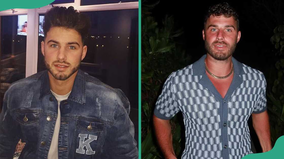 Joshua Ritchie in a past and recent photo