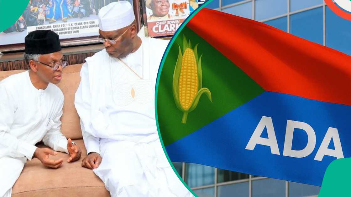 Atiku and El-Rufai opposition coalition seeks INEC registration for new party ADA ahead of 2027 election. Atiku and El-Rufai opposition coalition seeks INEC registration for new party ADA ahead of 2027 election.