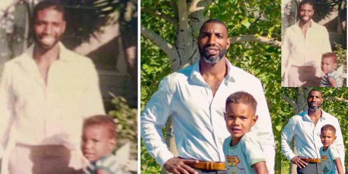 Fred Smith got many people talking with the photo he recreated Fred Smith got many people talking with the photo he recreated