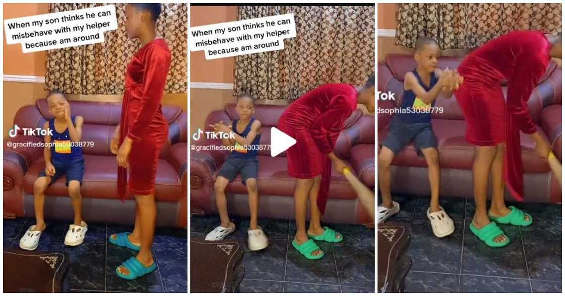 Madam's son, househelp deals, backside Madam's son, househelp deals, backside