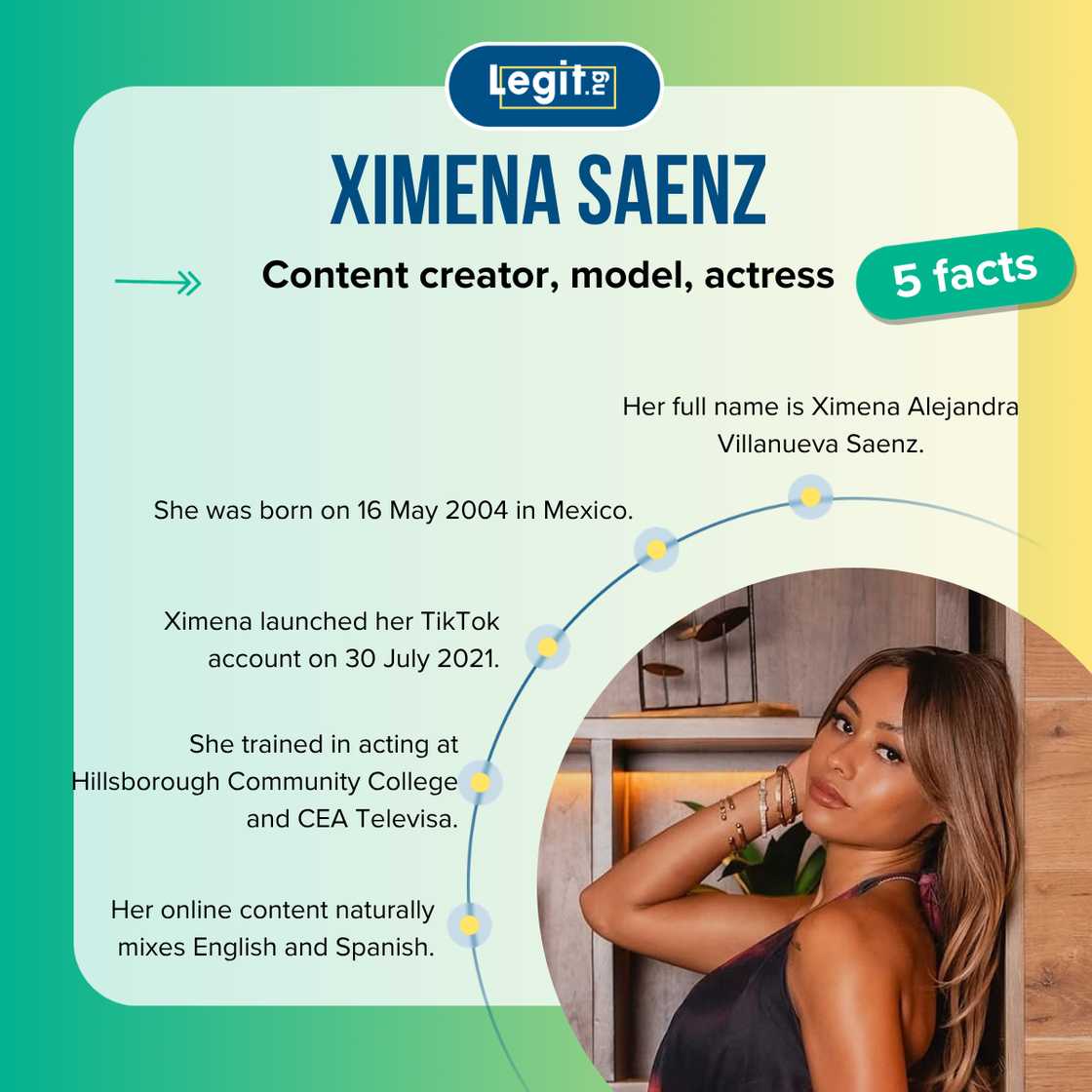 Quick facts about Ximena Saenz.