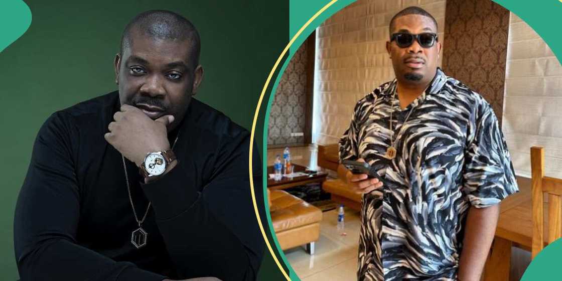 Don Jazzy takes fans down memory lane. Don Jazzy takes fans down memory lane.