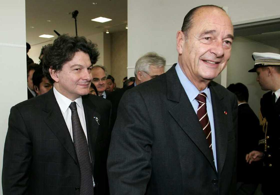 Breton was former French finance minister under ex-president Jacques Chirac Breton was former French finance minister under ex-president Jacques Chirac