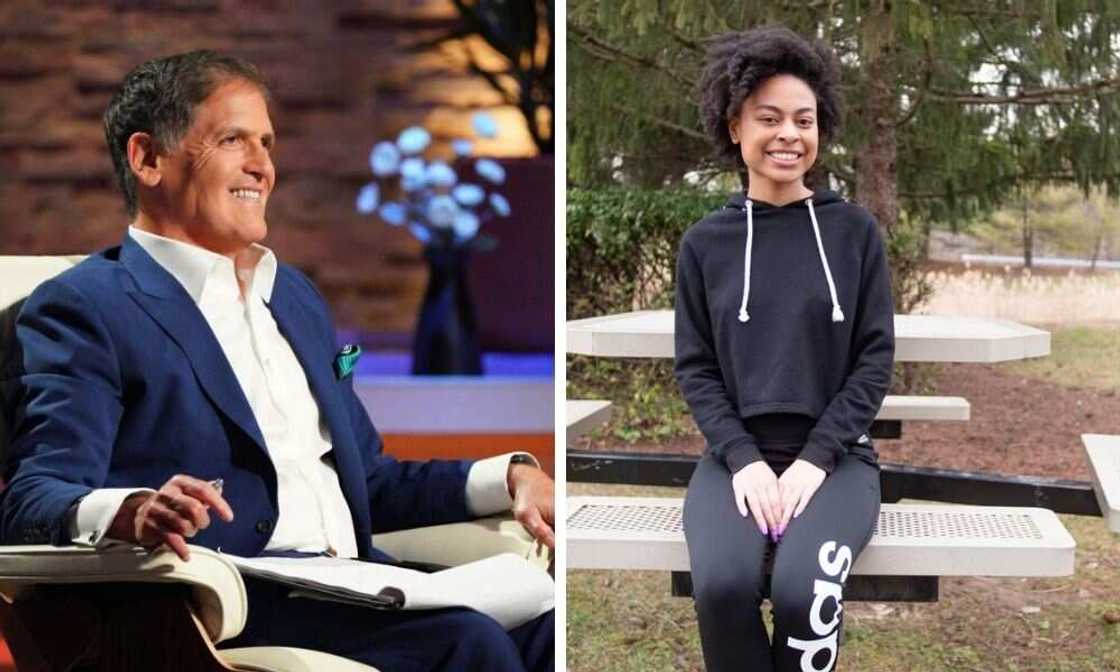 Mark Cuban and Tania Speaks, owner of Tania Speaks Skincare Mark Cuban and Tania Speaks, owner of Tania Speaks Skincare
