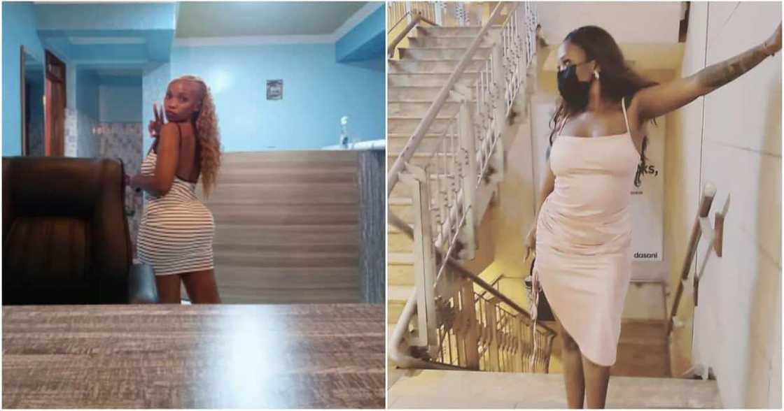 Mwende Frey, twerking barbing saloon, haircut Mwende Frey, twerking barbing saloon, haircut